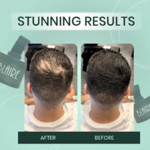 BLAIRE Instant Hair Filler Powder 4g luxury hair concealer for thinning hair natural volume and seamless scalp coverage
